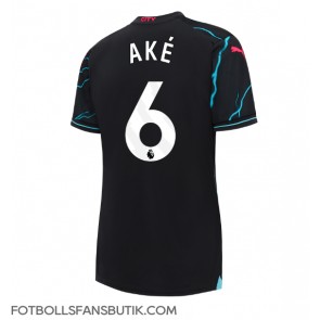 Manchester City Nathan Ake #6 Replika Tredje Tröja Damer 2023-24 Kortärmad